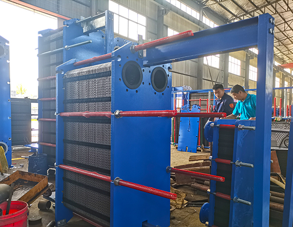 綜合世上先進的板式換熱器優(yōu)點顧客滿意